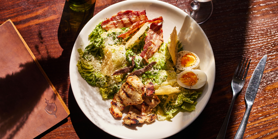 Delicious seasonal menu at Marquis Of Westminster