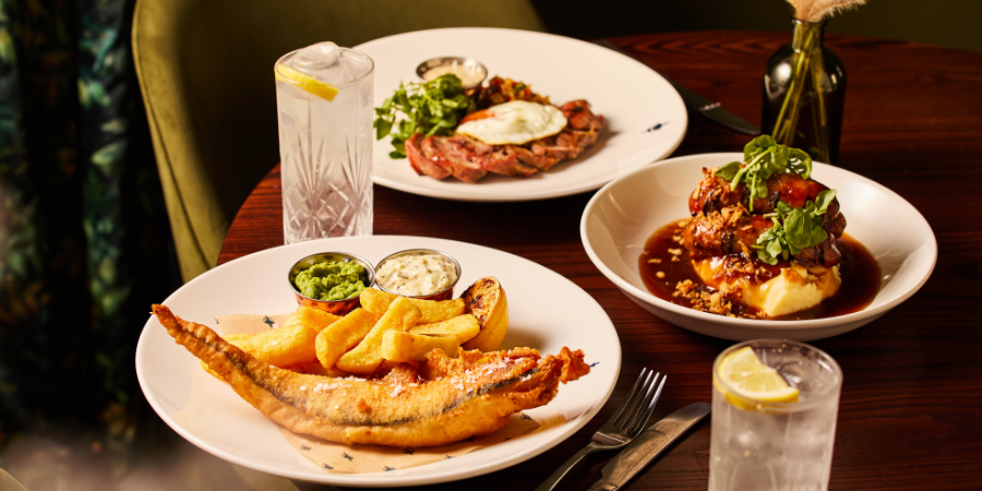 Delicious seasonal menu at Rocket Canary Wharf