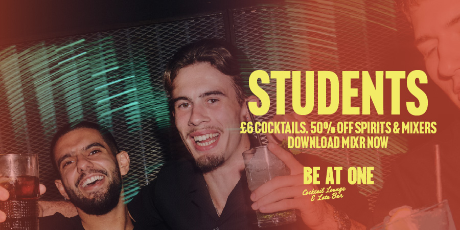 £6 cocktails | Be At One Greek Street Leeds