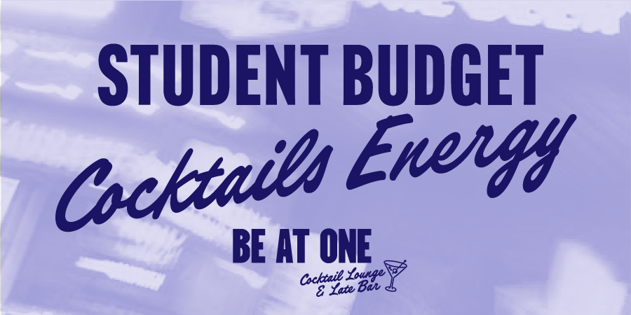 Student budget, cocktail energy