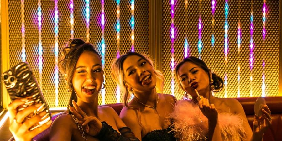 Enjoying Happy Hour at Be At One