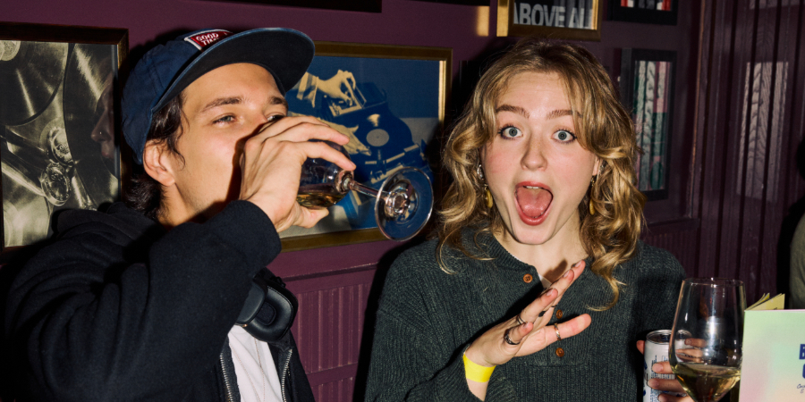 Enjoying Happy Hour at Be At One