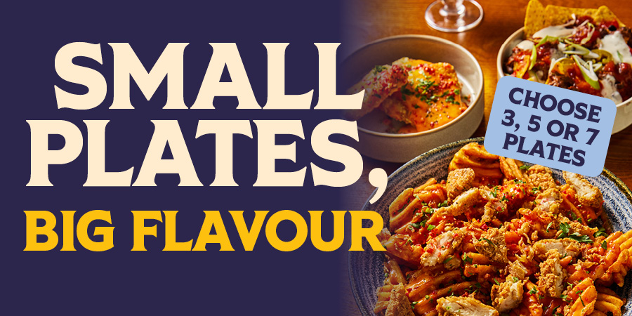 Small plates, big flavour