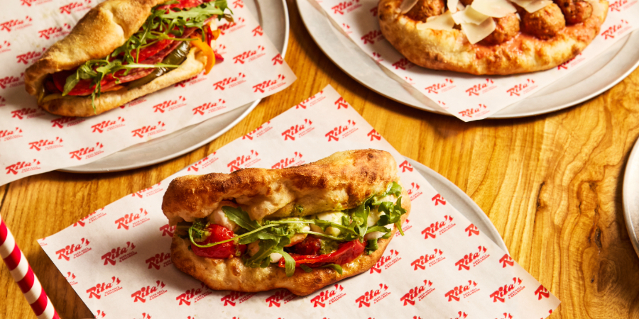Rita's Freshly Baked Pizza Sando