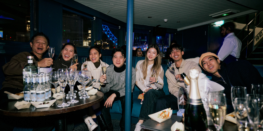 NYE boat party at Tattershall Castle Whitehall