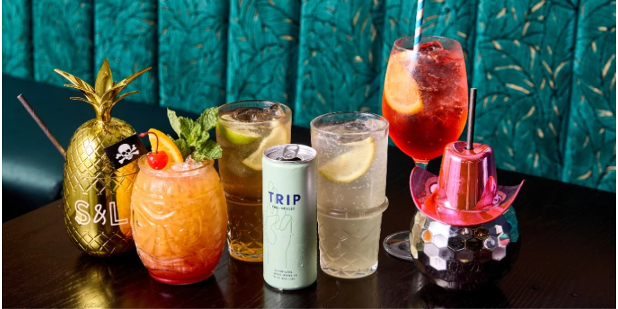 Slug & Lettuce cocktails