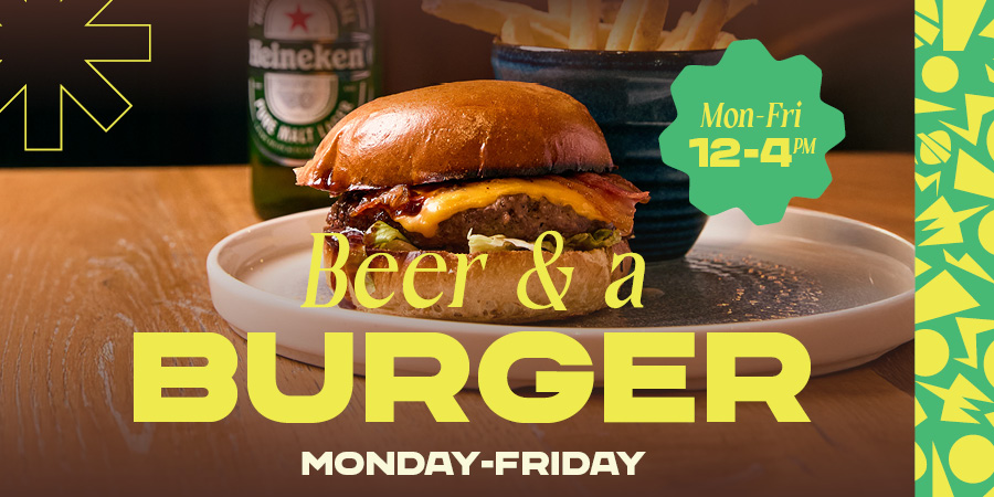 BURGER AND BEER