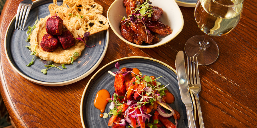 Food at Tattershall Castle Whitehall