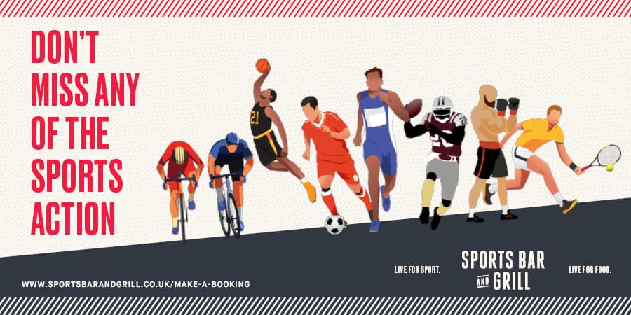 Don't miss any of the sports action