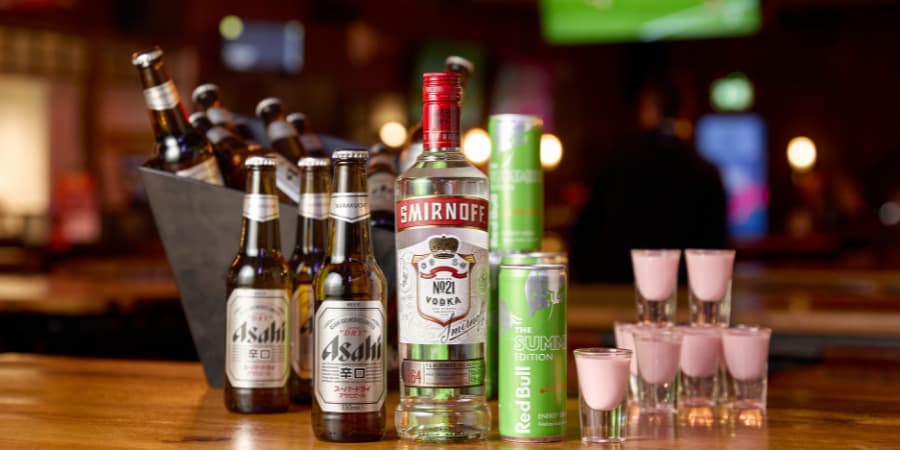 Lions Drinks Package