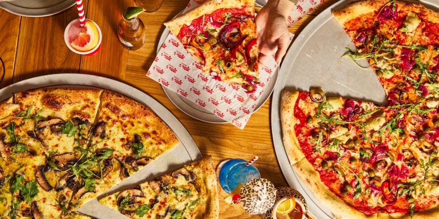 Food and drink at Rita's Leeds