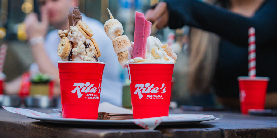 BYO Sundae at Rita's Leeds