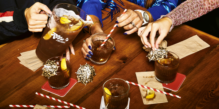 Coconut Iced Tea Sharer at Rita's Leeds