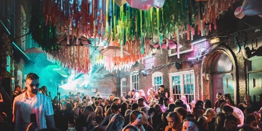 External area at Queens Court