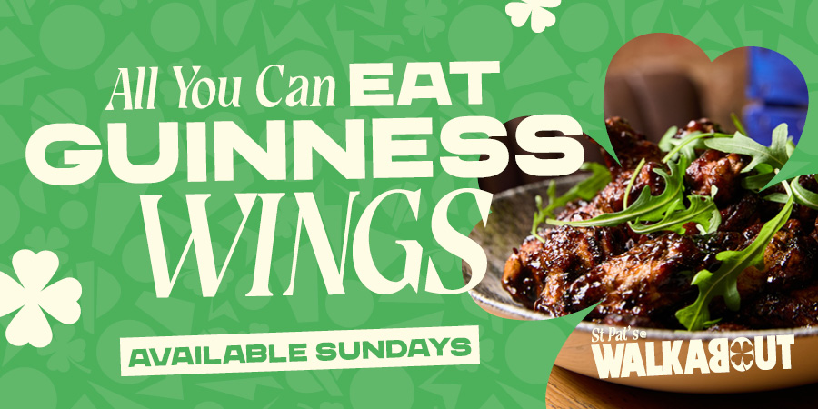 Guinness Wings & Pints of Guinness
