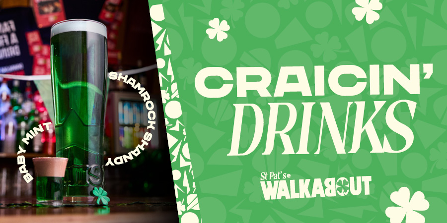 St Patricks Day Drinks Specials