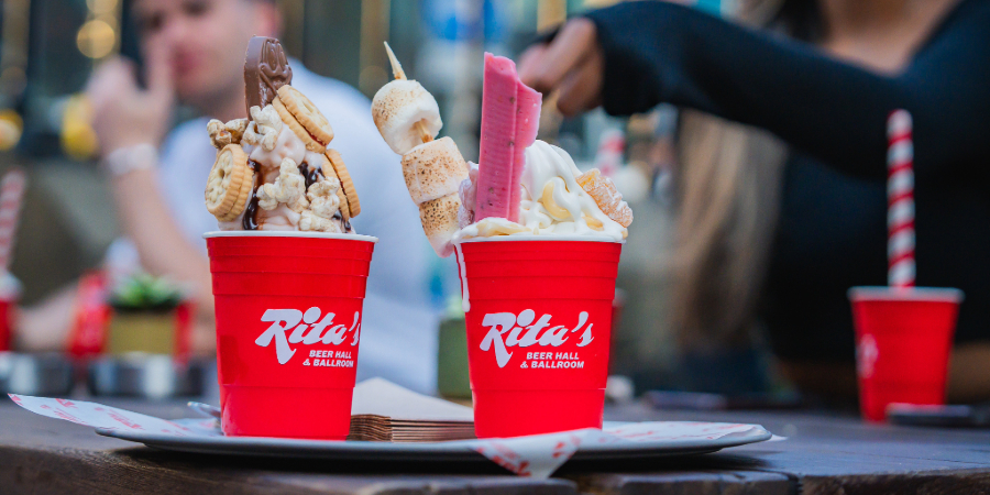 Boozy Sundaes at Rita's Leeds