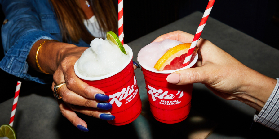 Six quid slusies at Rita's Leeds