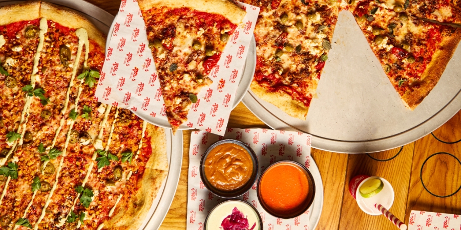 Pizza at Rita's Leeds
