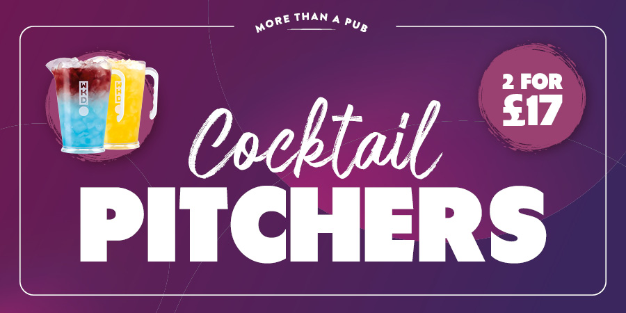 2 Pitchers for £17