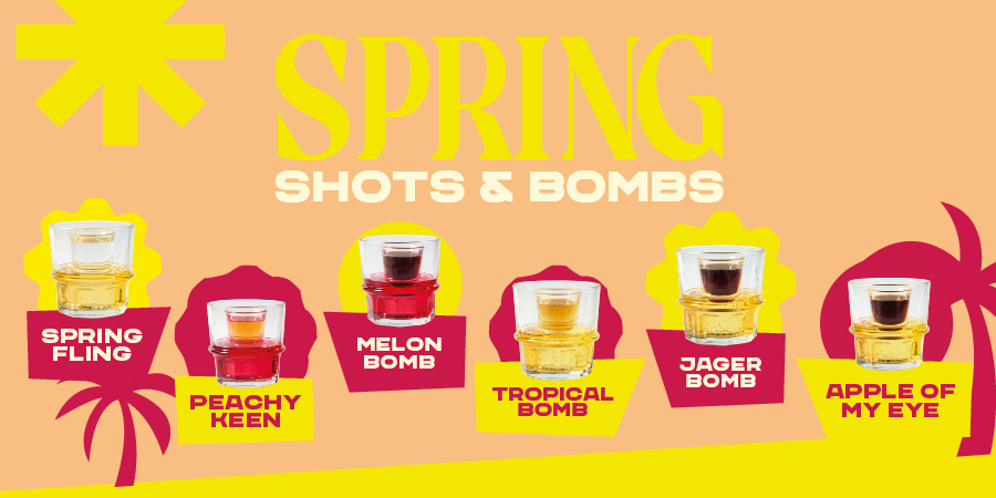 NEW DRINKS AT Walkabout