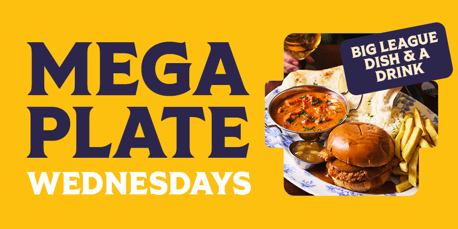 Mega Plate Wednesdays Mega Plate Wednesdays