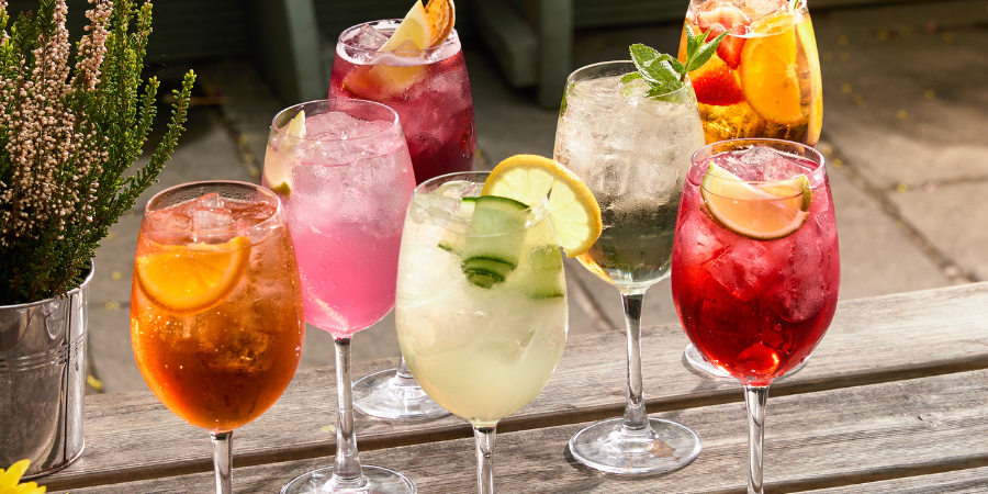 4 cocktails at Fairhaven Lytham 4 cocktails at Fairhaven Lytham