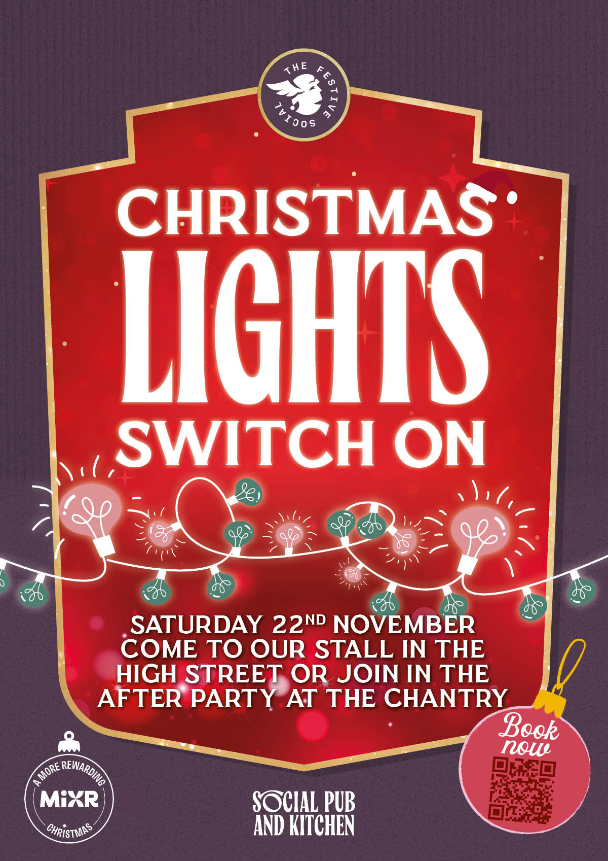 XMAS LIGHT SWITCH ON