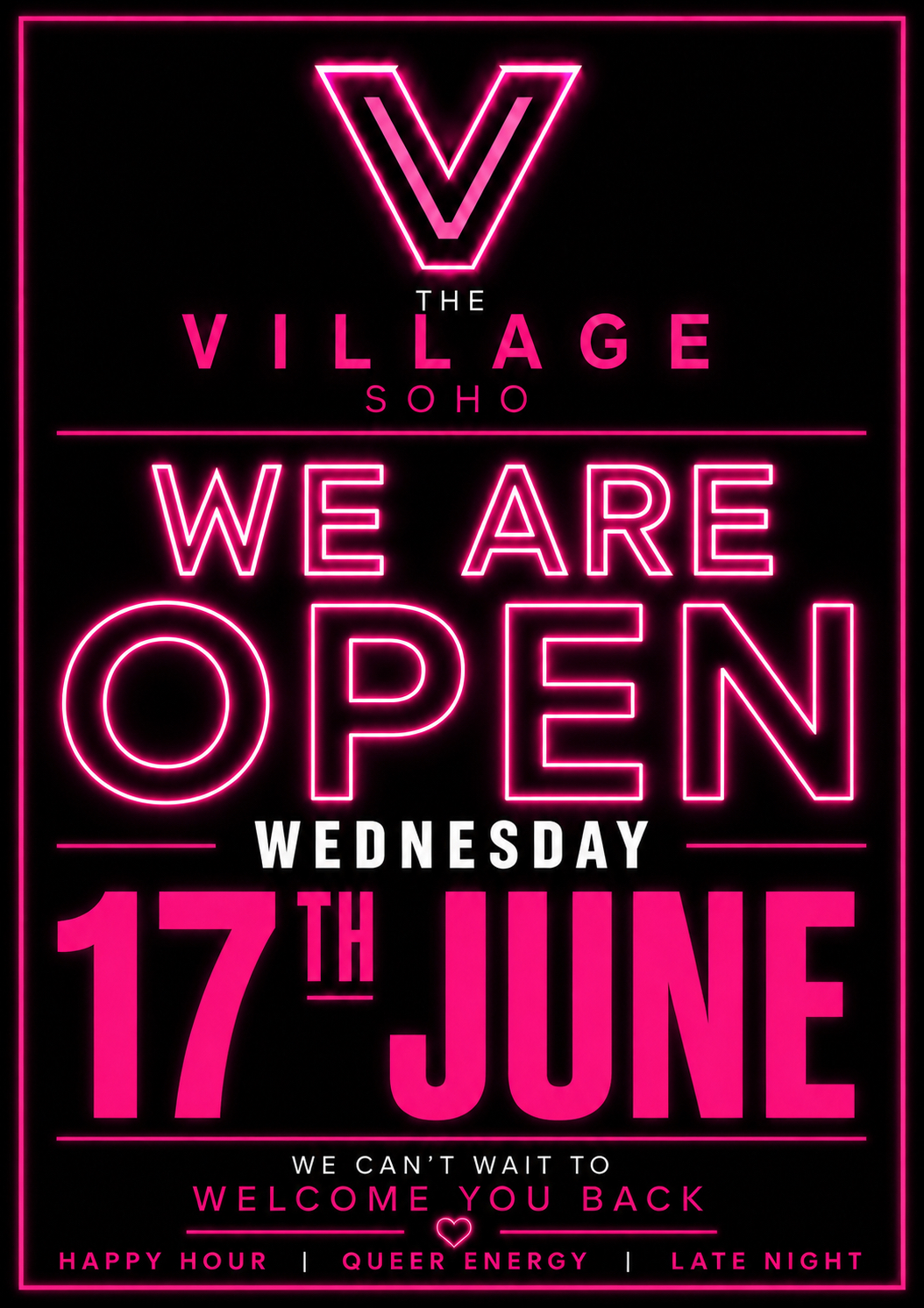 Village Soho Reopening Party