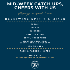 Mid-Week Catch UPS, Cheers with Us