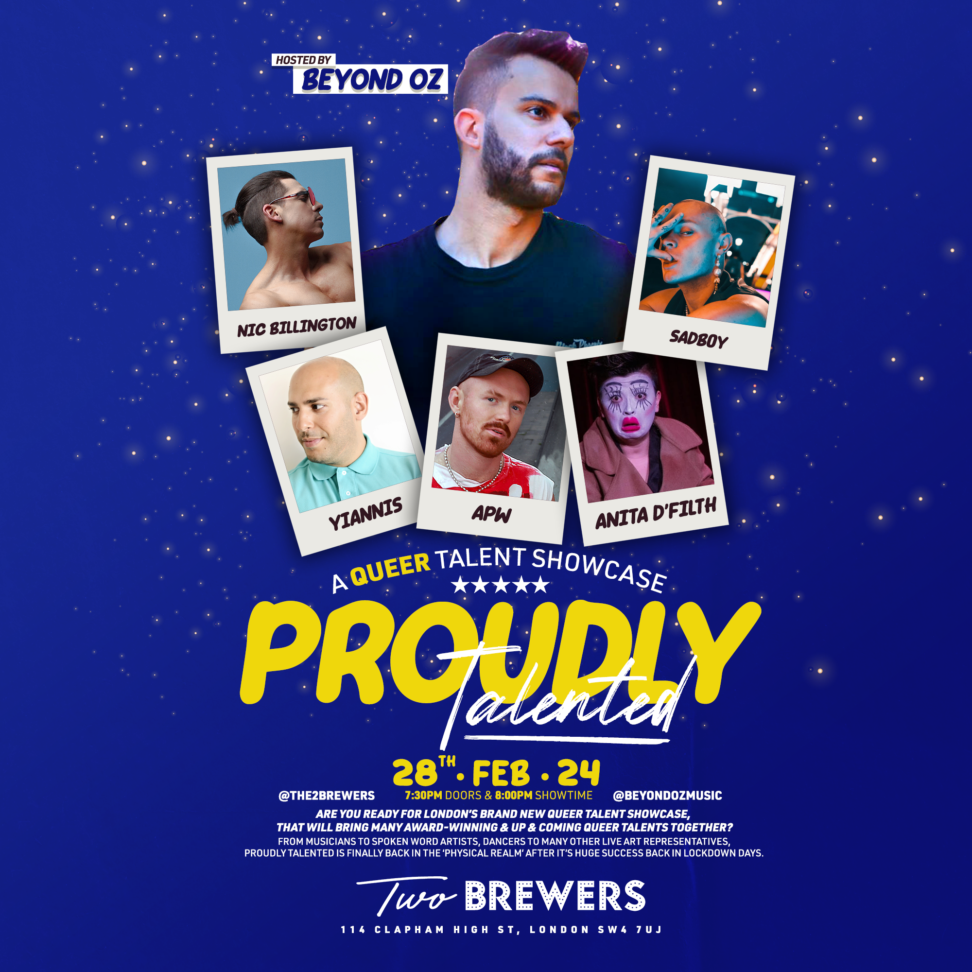 Proudly Talented - A Queer Talent Showcase 