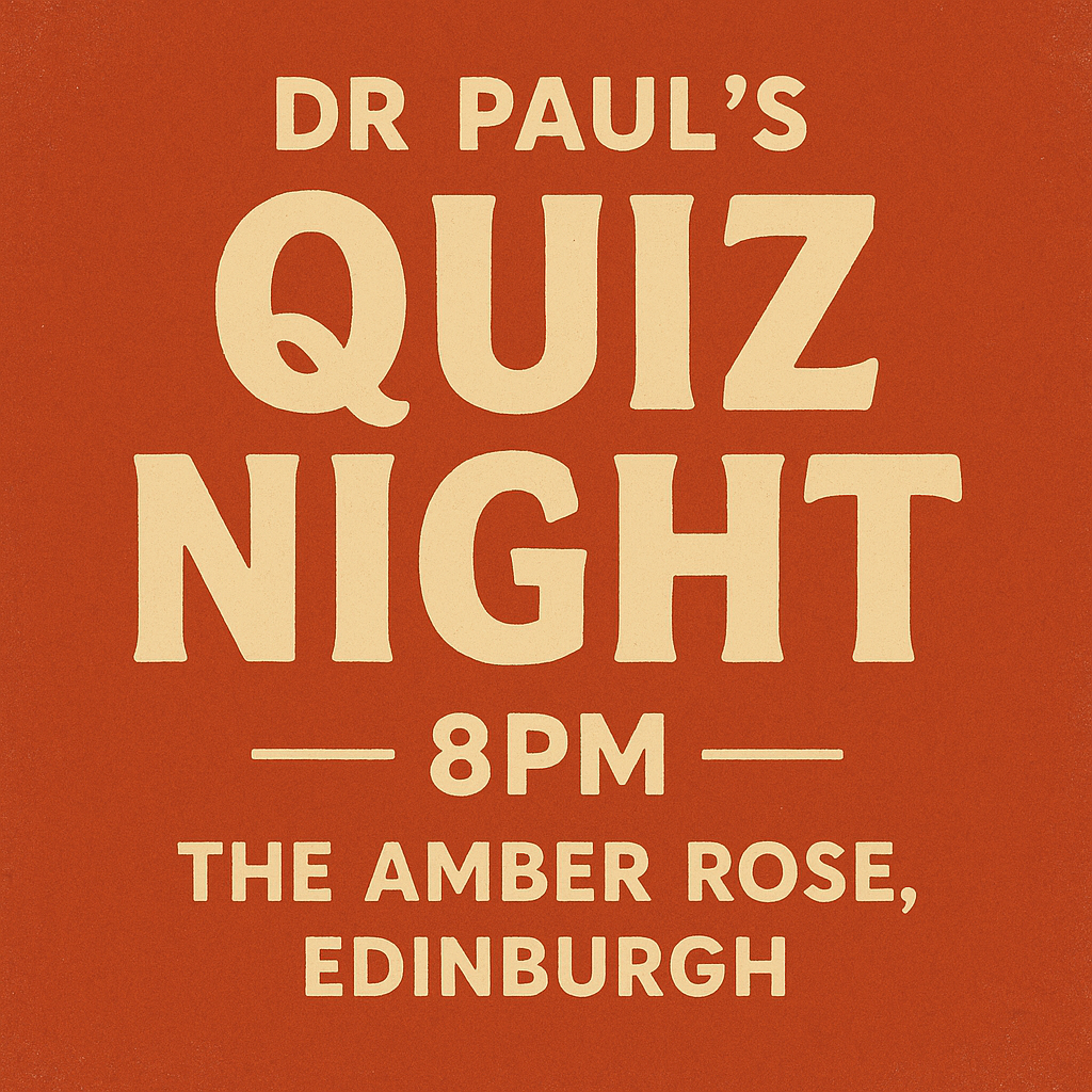 Dr Pauls Quiz Night