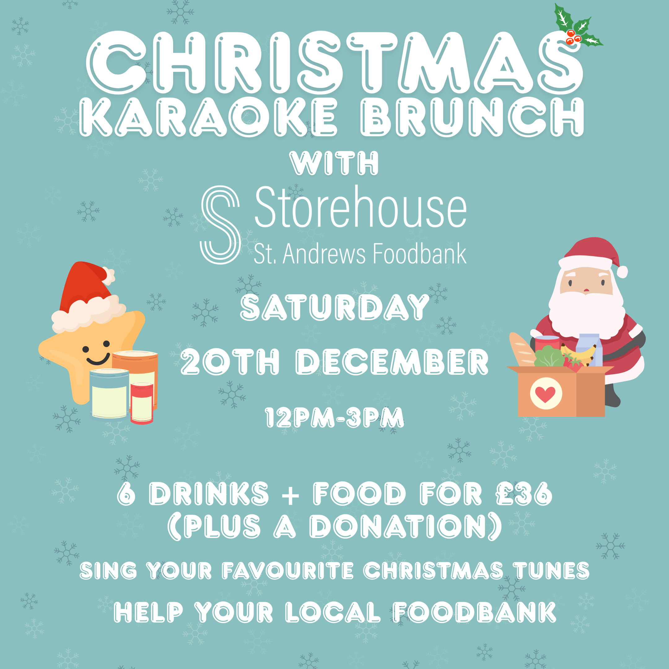 Christmas Karaoke Charity Brunch