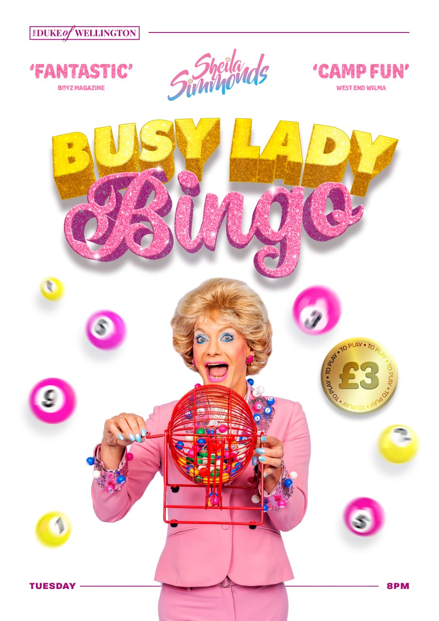 Busy Lady Bingo