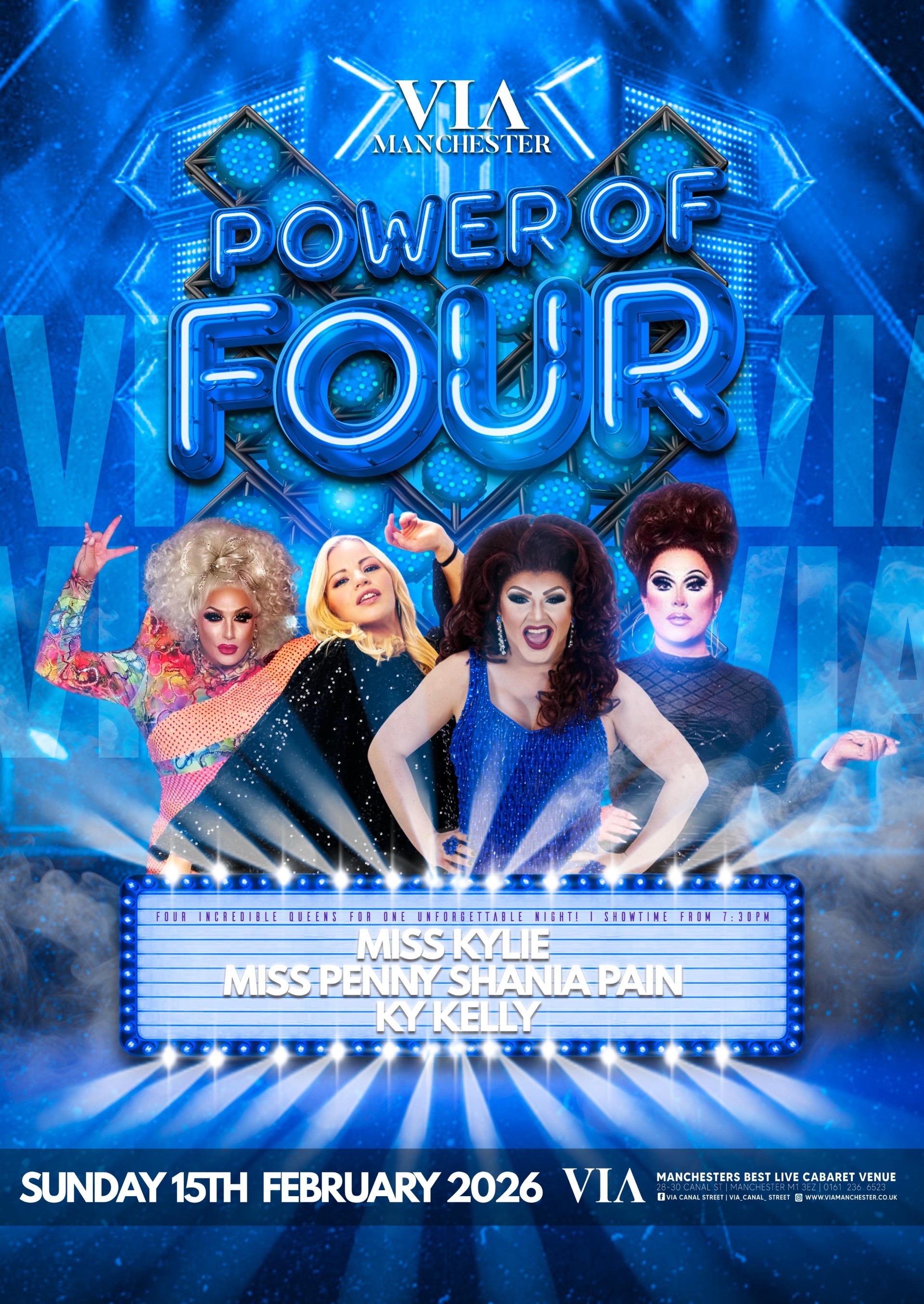 Sunday Cabaret with the Power of 4
