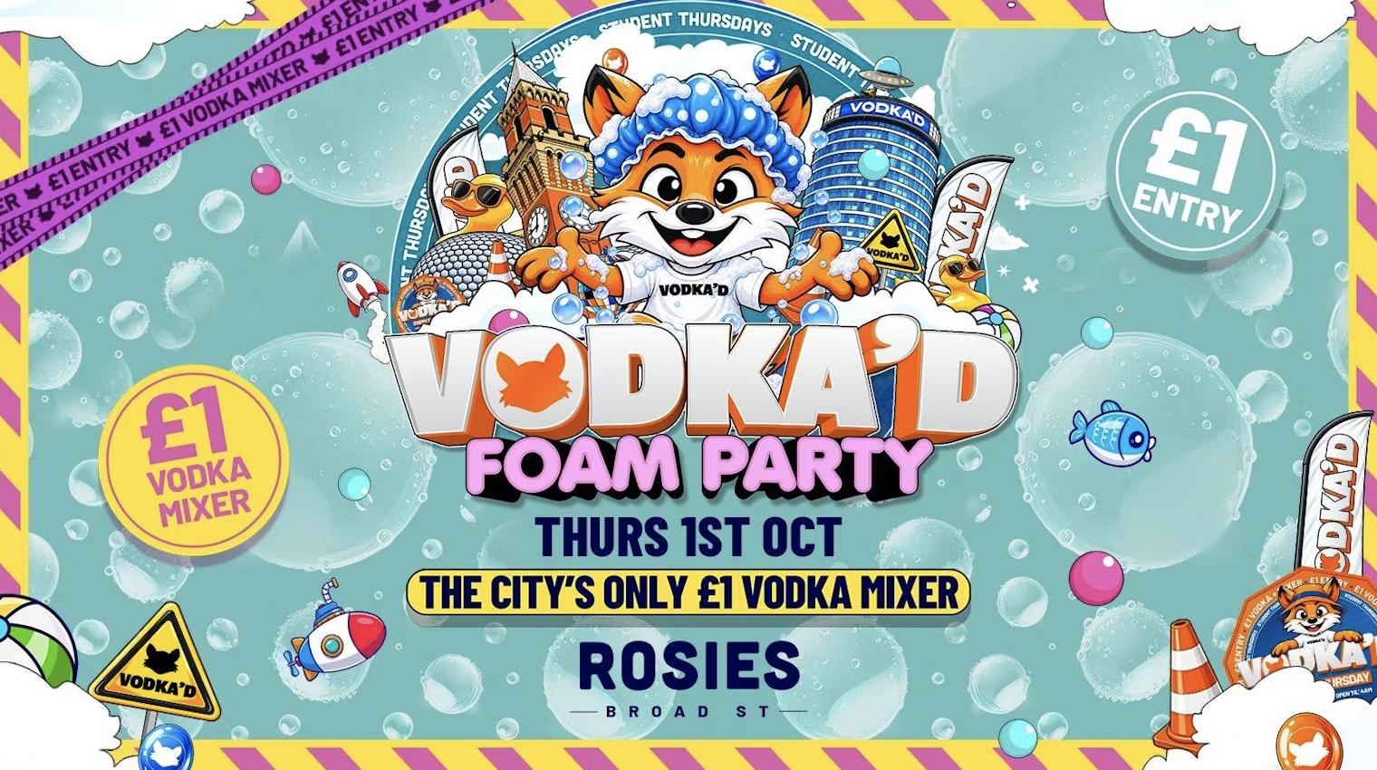 VodkaD Foam Party