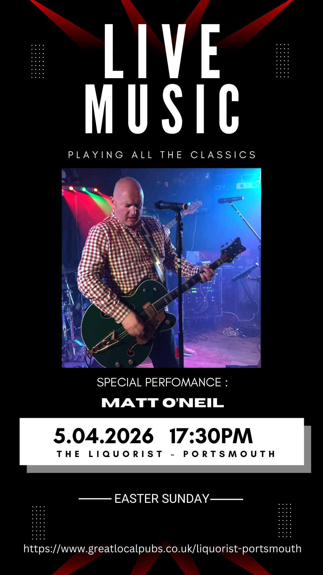 Live Music with Matt O'Neil