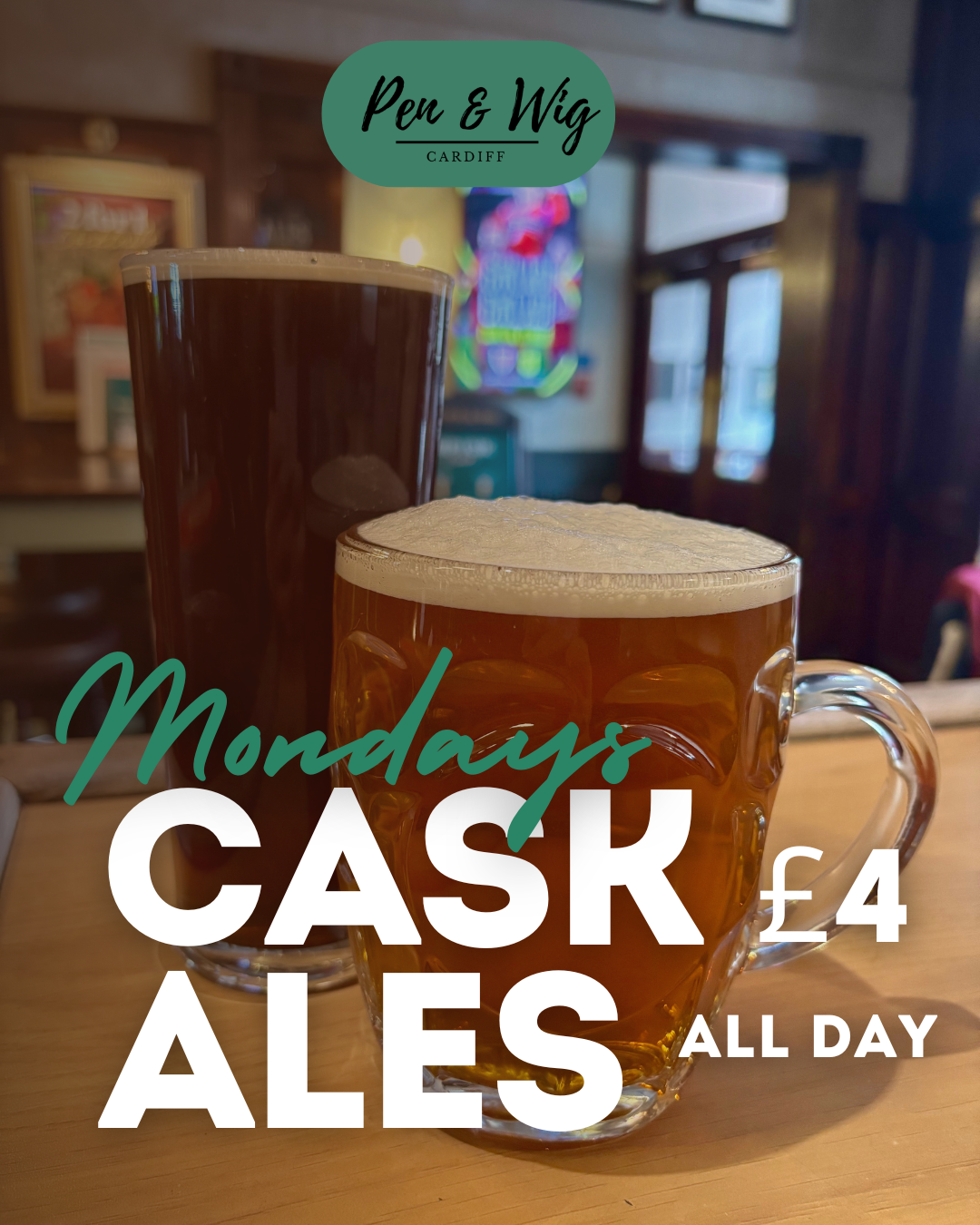 Cask Ale Mondays