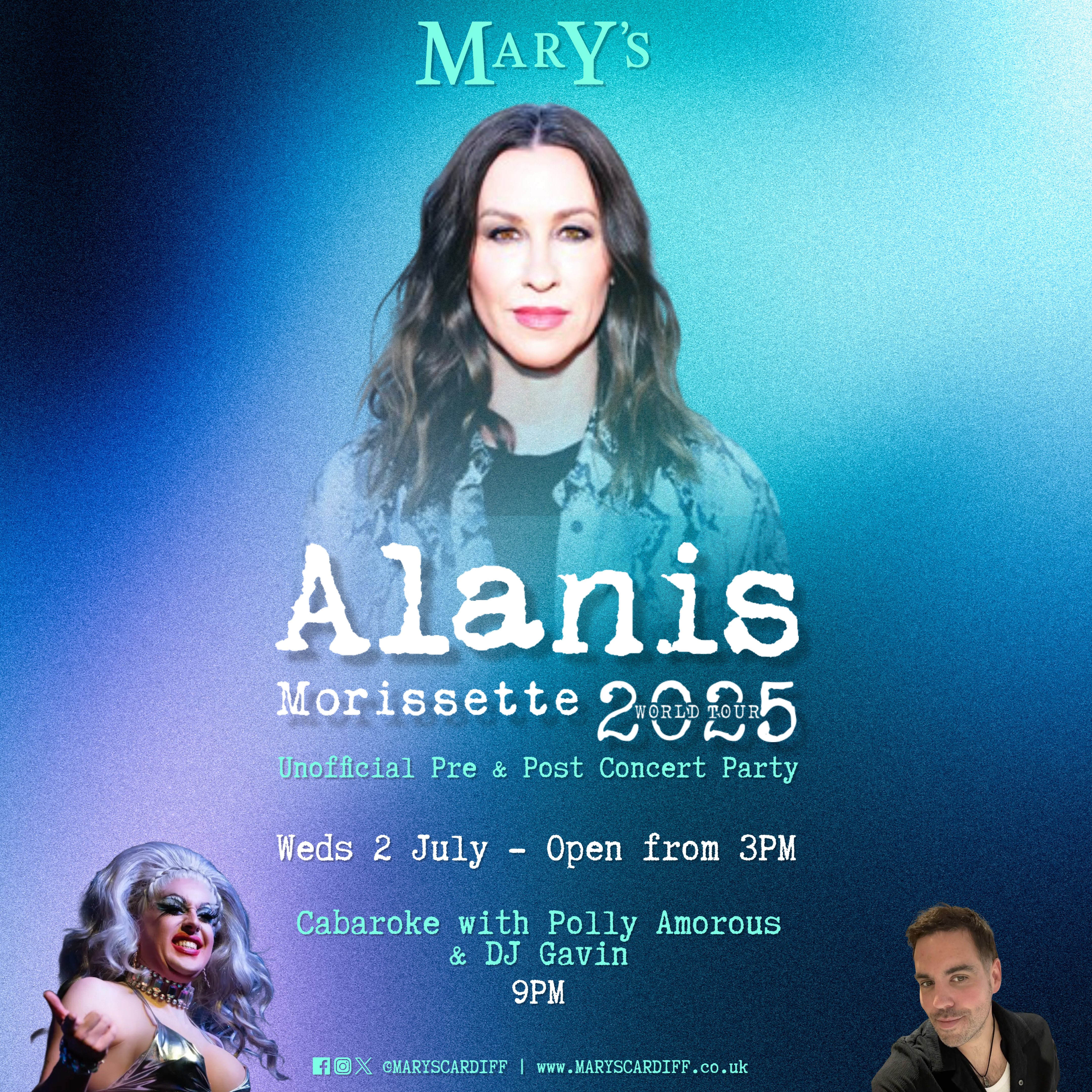 Alanis Morrisette Concert Party