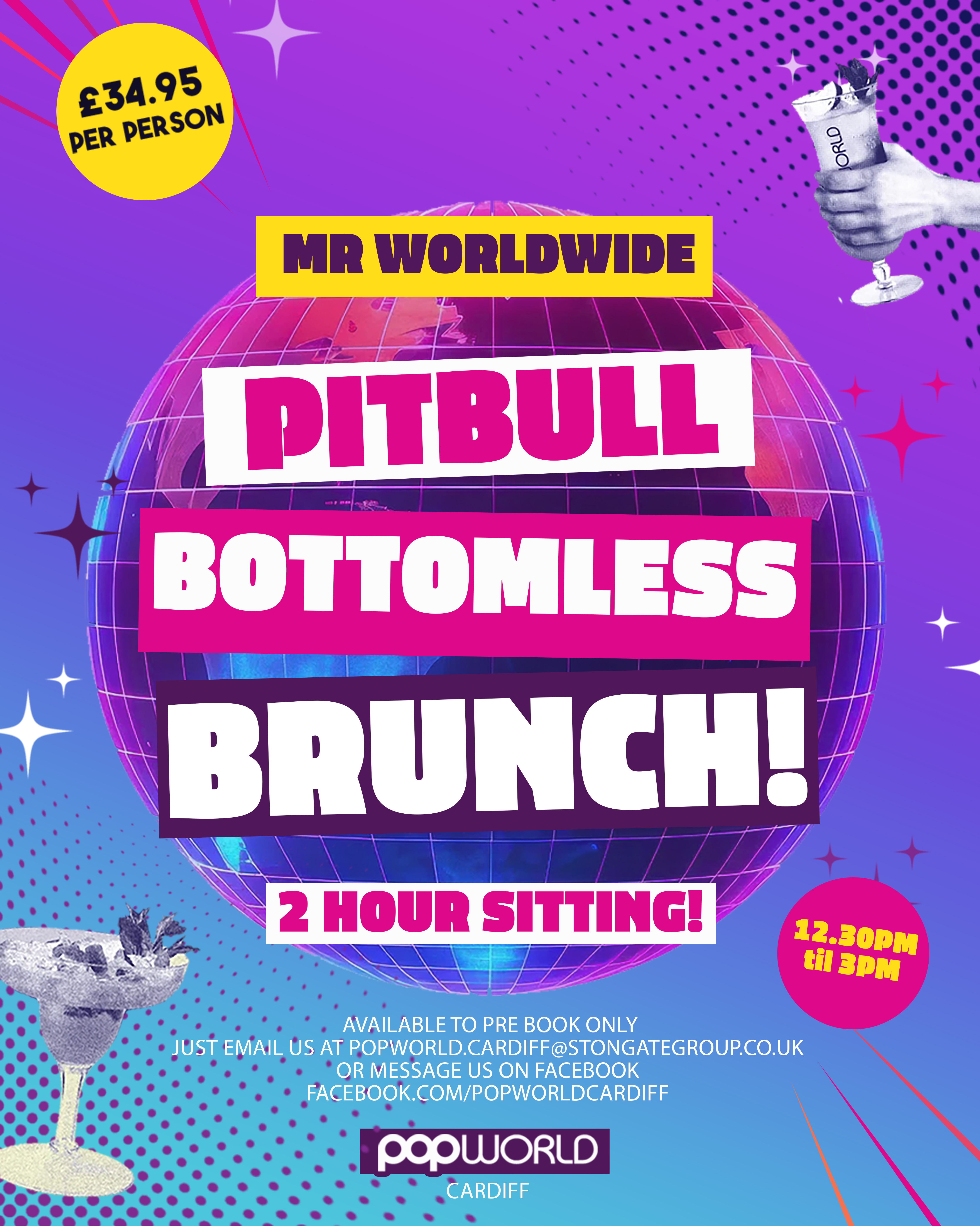 Pitbull Bottomless Brunch