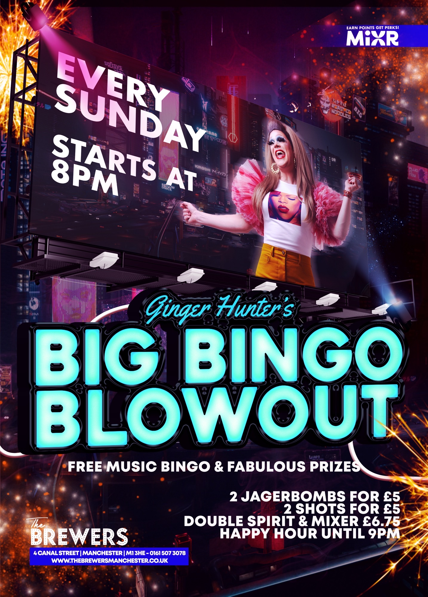 Big Bingo Blowout w/ Ginger Hunter