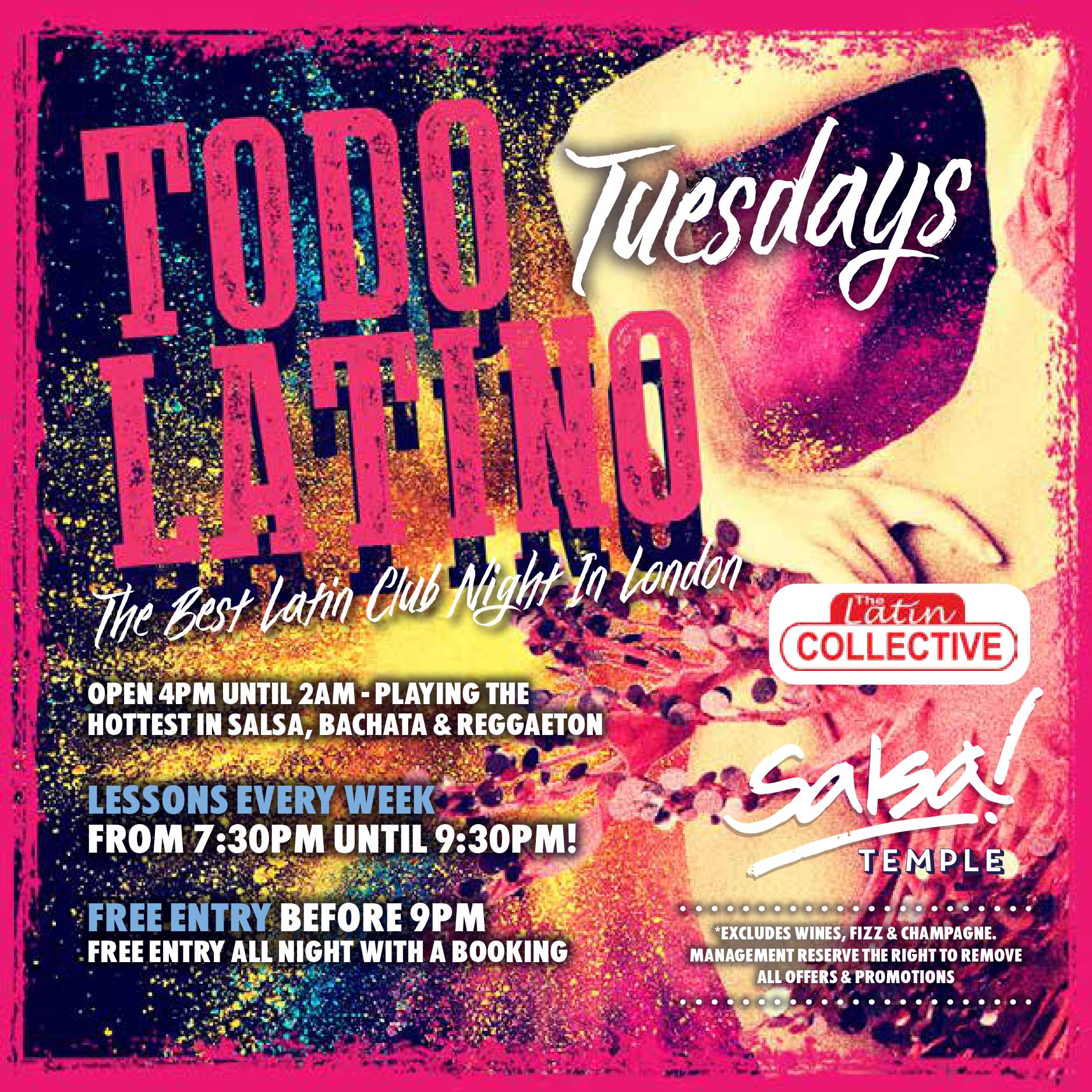 Todo Latino Tuesdays