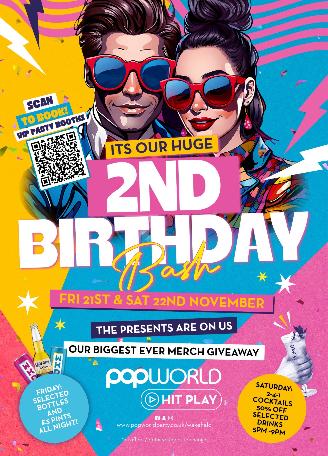 POPworlds 2nd Birthday Party Bash 