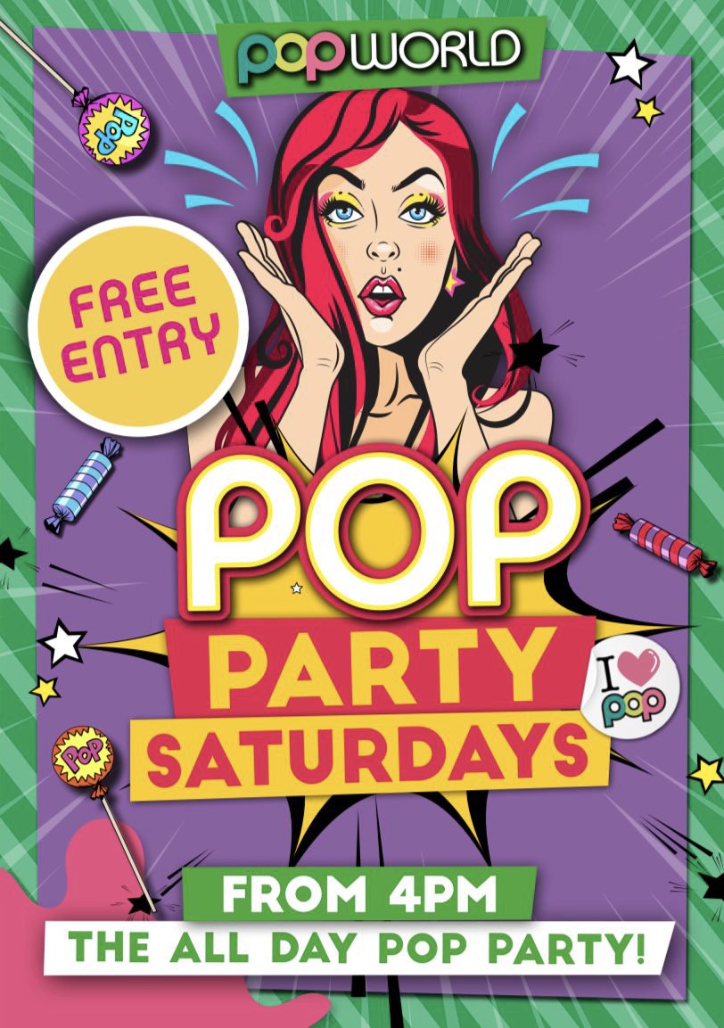 Pop Party Saturdays 