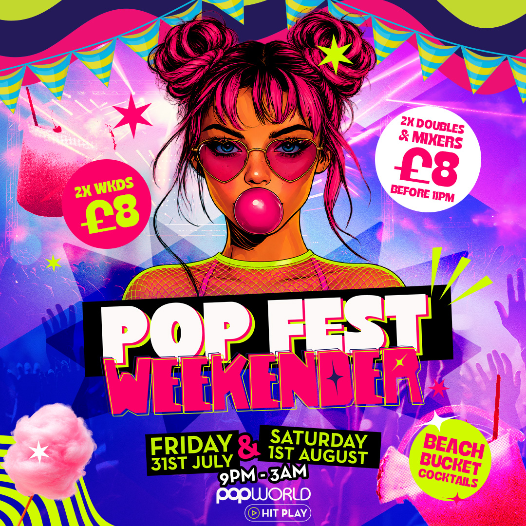 Saturday - Pop Fest Weekender