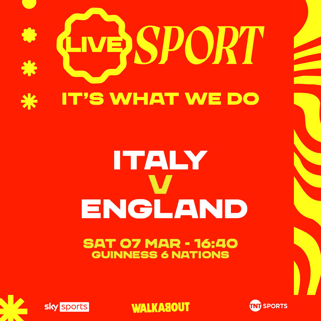 ITALY VS ENGLAND - SIX NATIONS