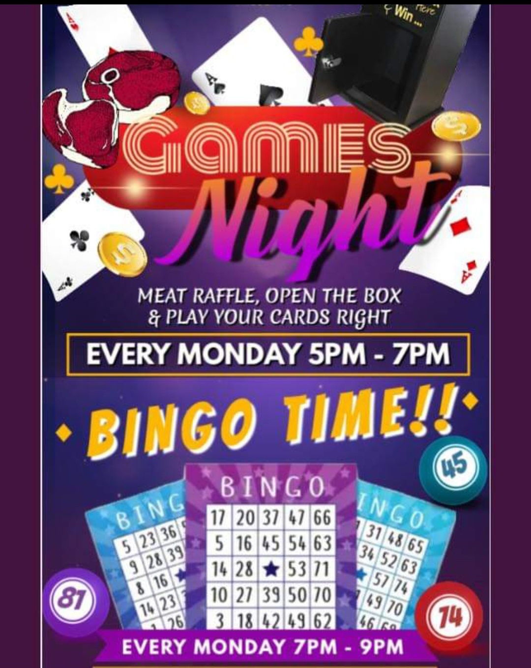 Monday Night Games Night