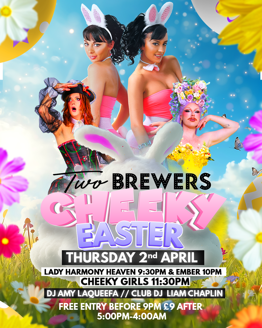 Cheeky Easter with The Cheeky Girls