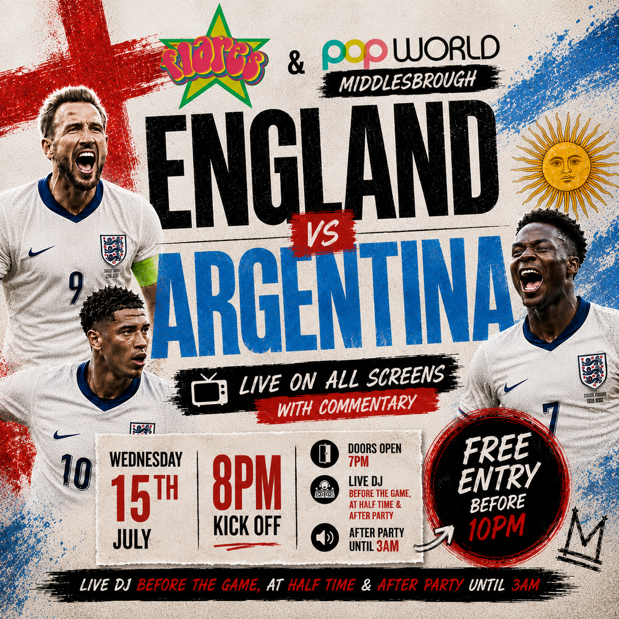 ENGLAND V Argentina