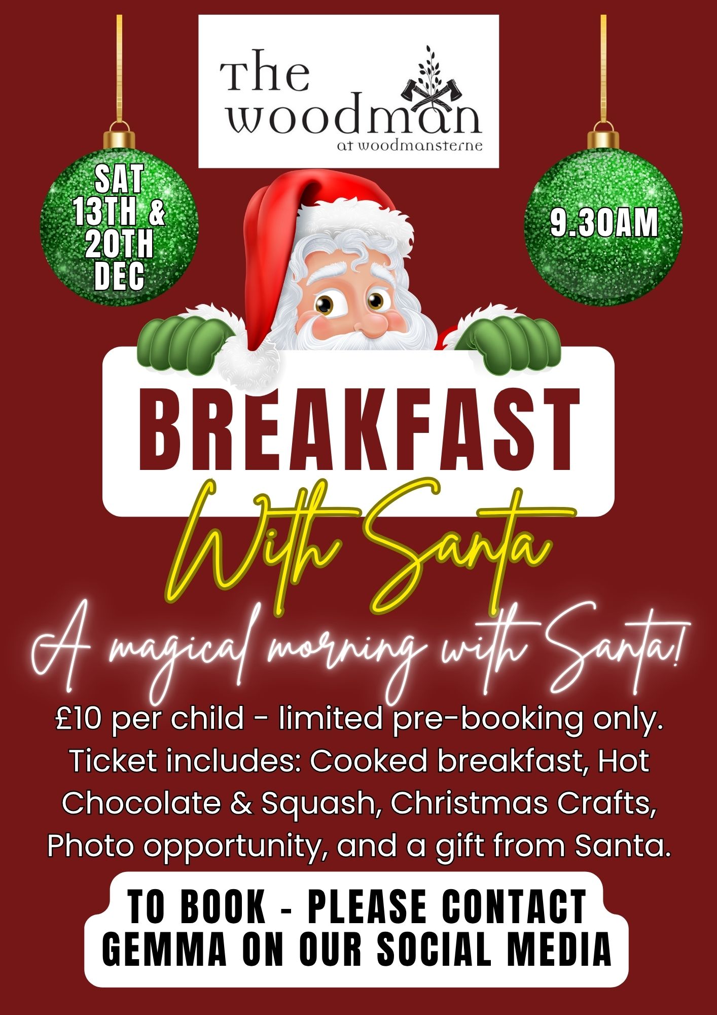 Breakfast with Santa